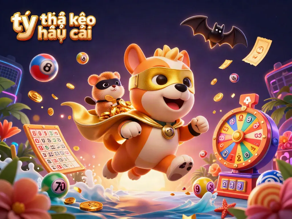 Engage with advanced tỷ lệ kèo nhà cái insights through a dynamic casino-themed illustration.