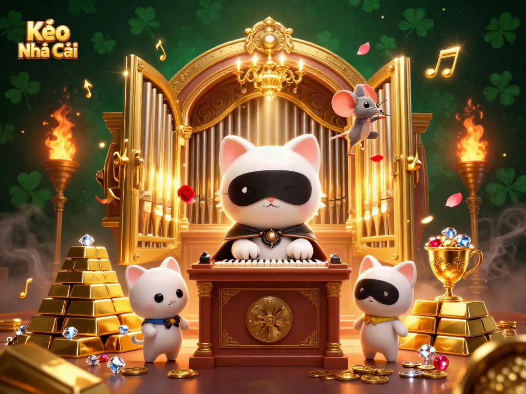 Engage with Kèo Nhà Cái through this dynamic casino-themed illustration featuring captivating characters and rich details.