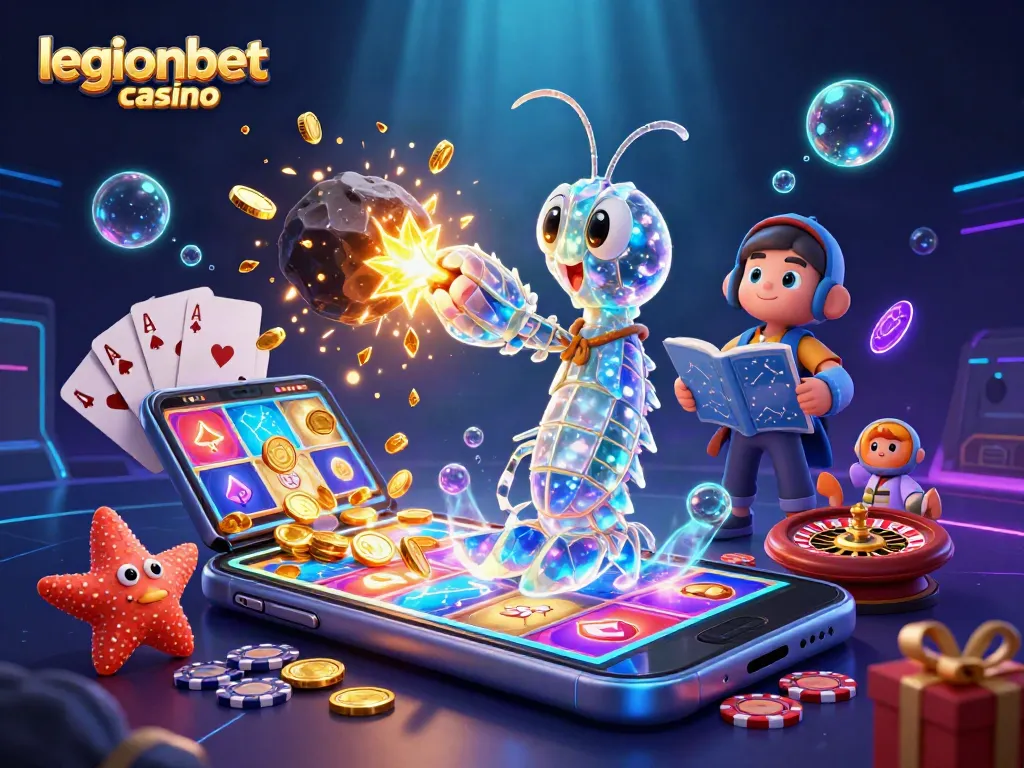 Experience thrilling gaming at legionbet casino with vibrant 3D characters and explosive action.
