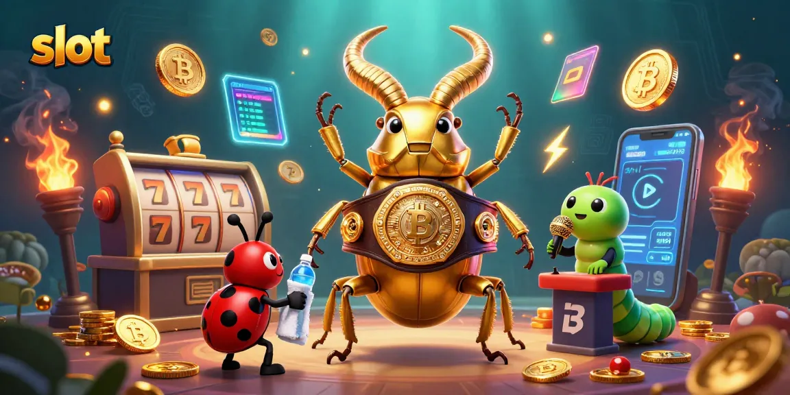 Spin the slot reels with excitement alongside vivid characters in a dynamic casino scene.