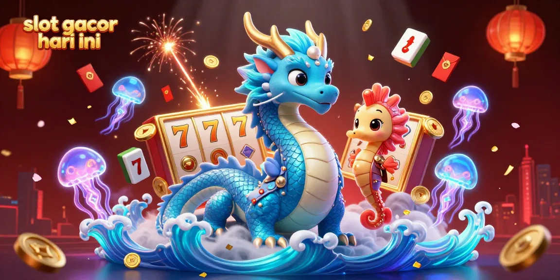 Engage with slot gacor hari ini through vibrant dragon visuals and dynamic casino elements.