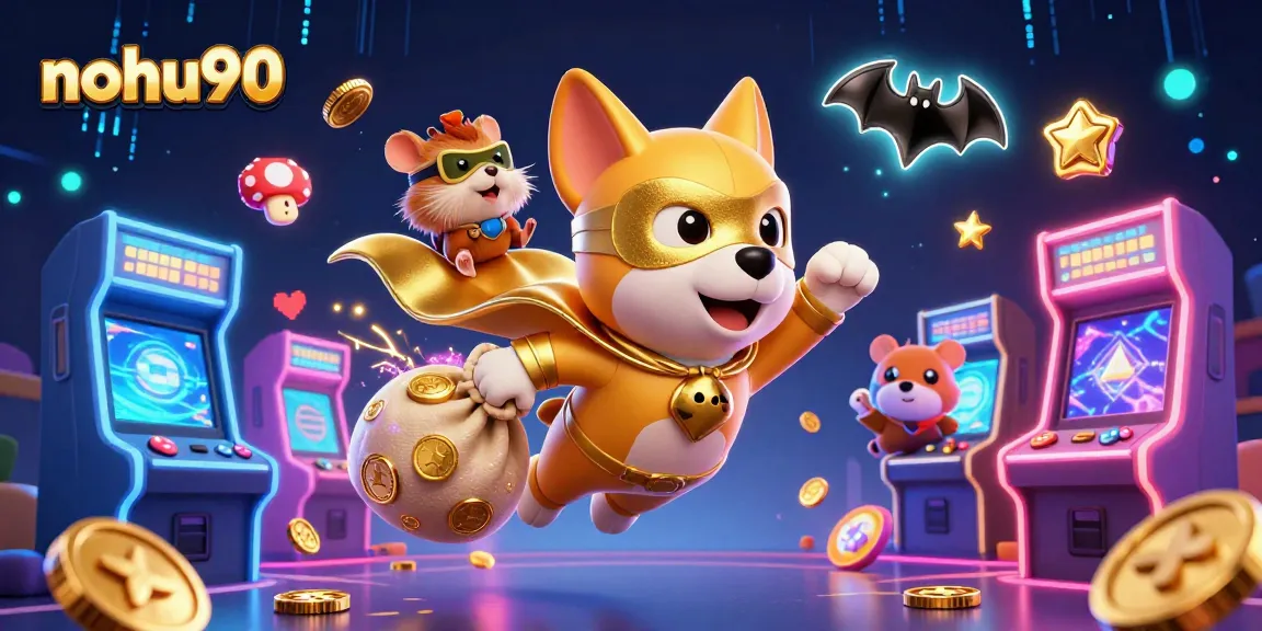 Engage in winning strategies with nohu90's thrilling online casino experience featuring vibrant gaming elements.