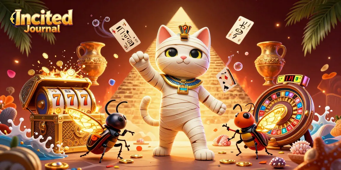Engage with thrilling gameplay at Incited Journal featuring vibrant pyramid casino elements.